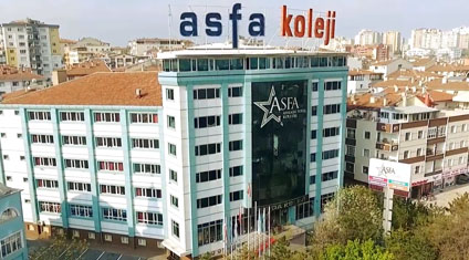 Asfa Koleji Drone Çekimi | A AJANS DESIGN